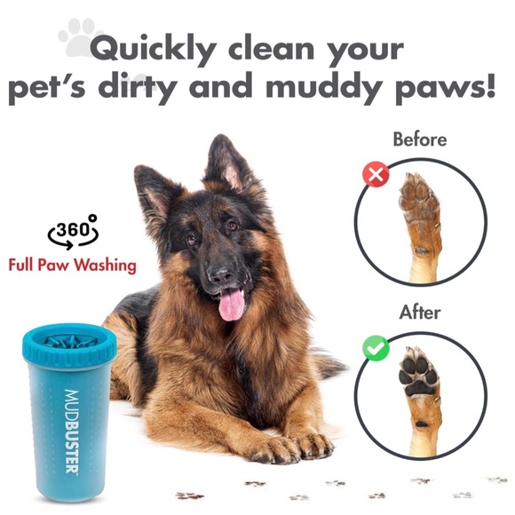 Dexas Other - Dexas MudBuster portable dog paw cleaner in blue for L & XL breeds. NWT